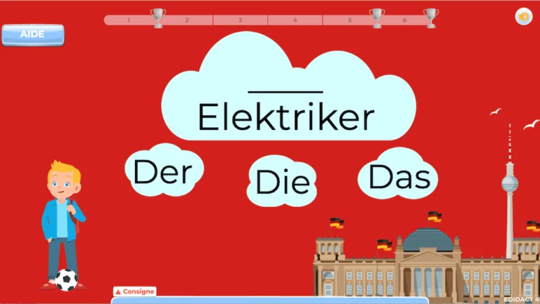 Jeu d'allemand 5e
