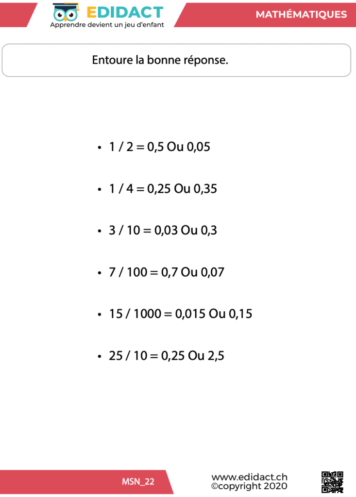 fiches-pdf-fractions-exercices-et-corections