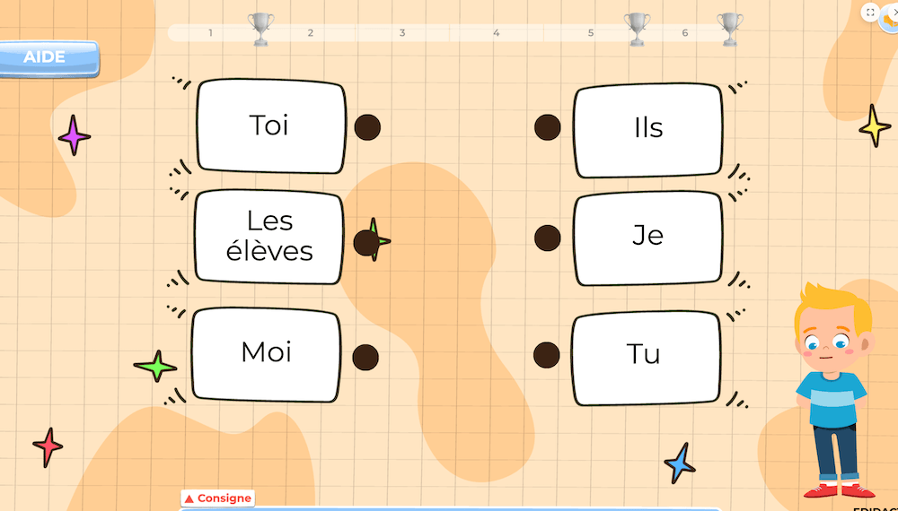 exercice de grammaire avec correction